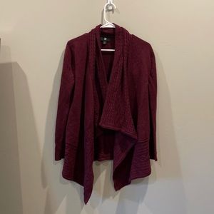 Maroon Cardigan